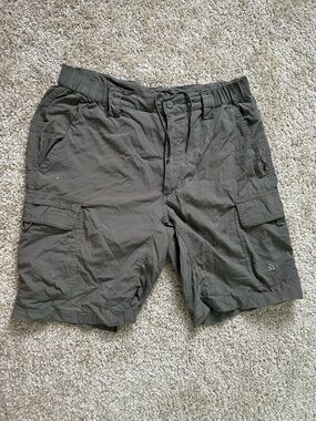The North Face Olive Cargo Shorts